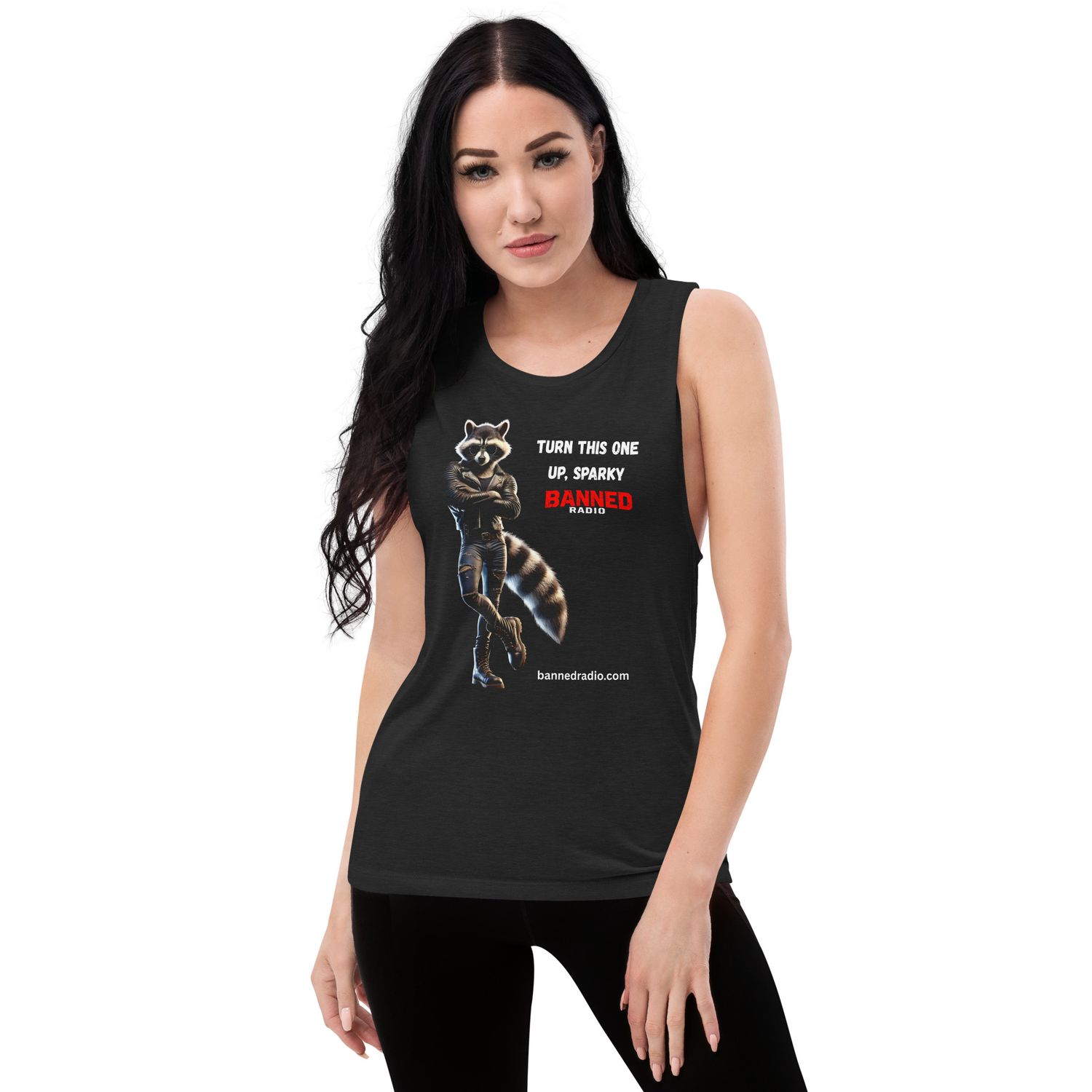 BANNED RADIO Ladies’ Muscle Tank