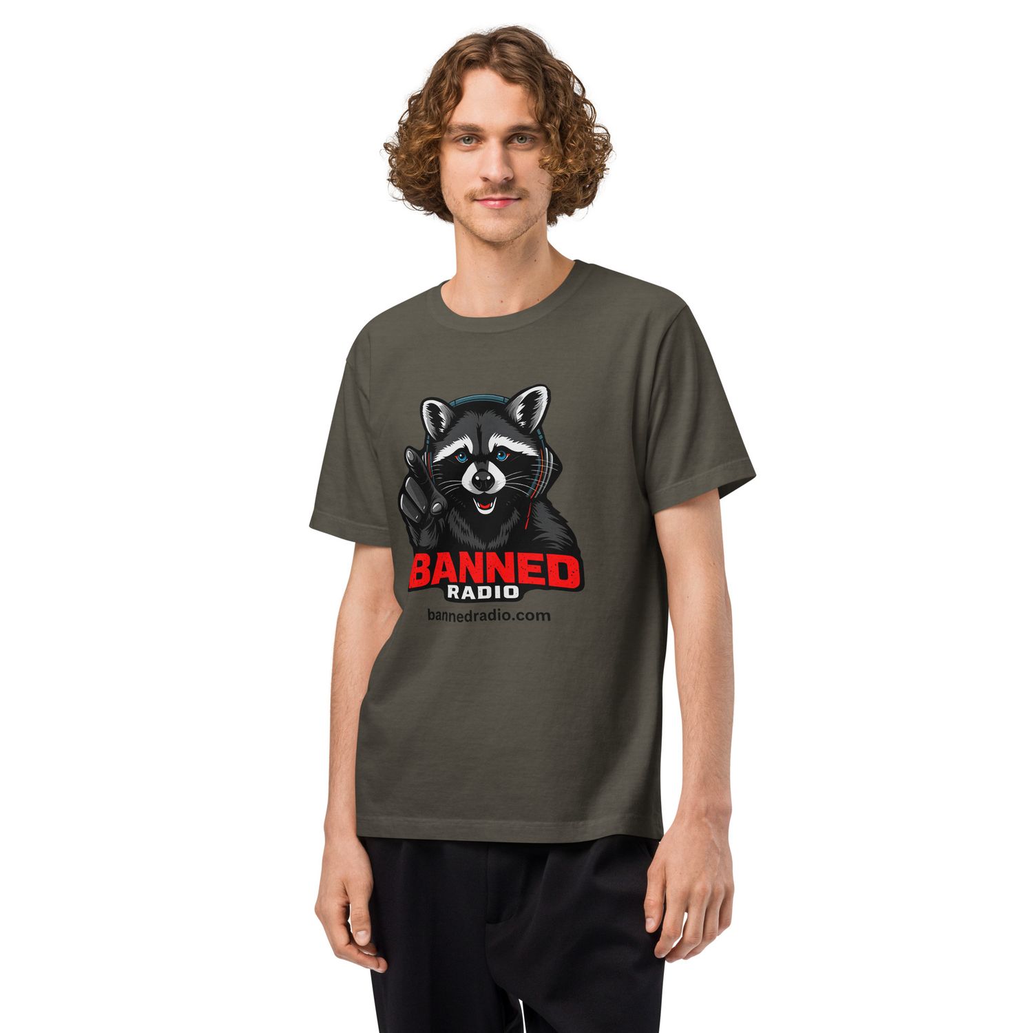 BANNED RADIO Unisex oversized t-shirt