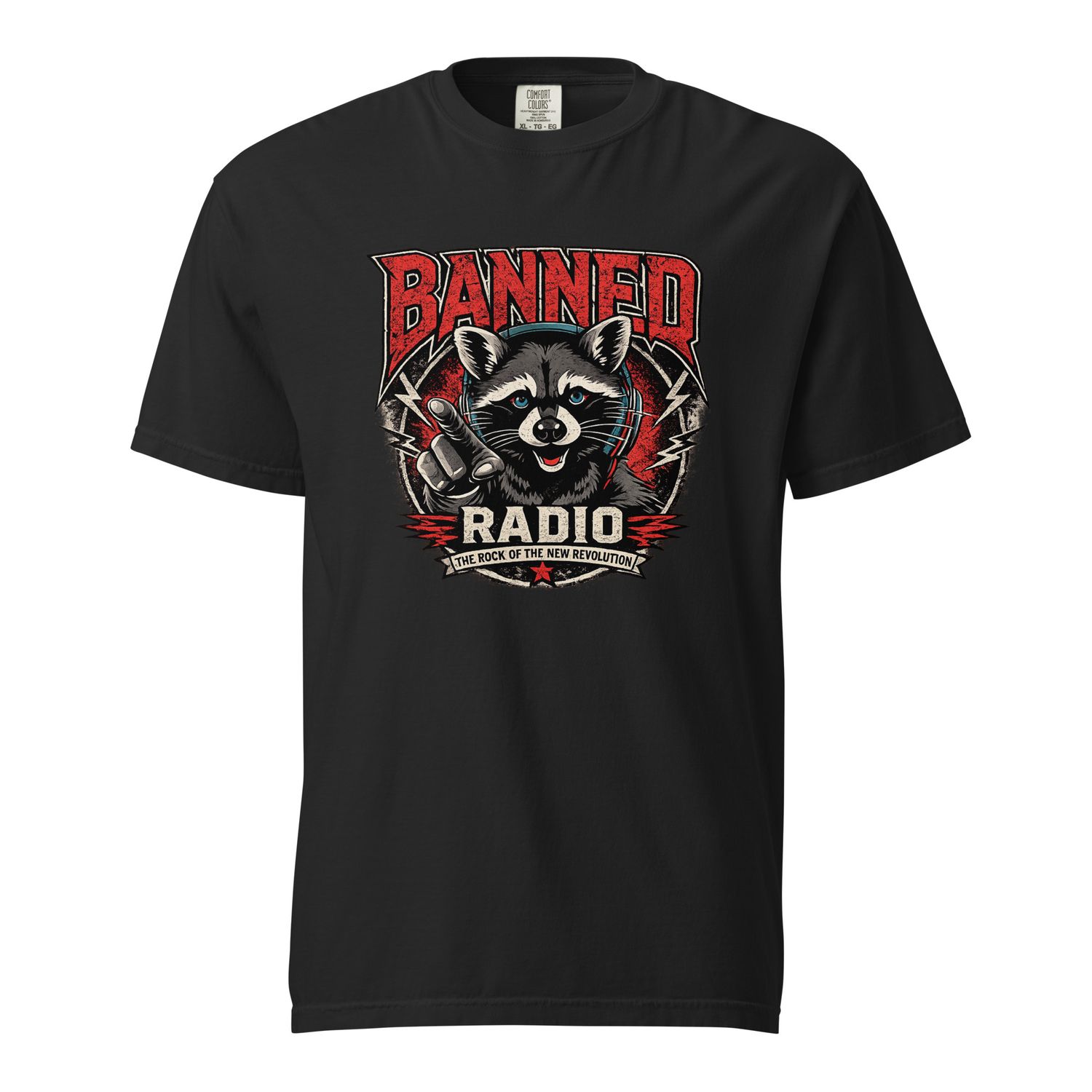 BANNED RADIO Official Classic Rock Tee