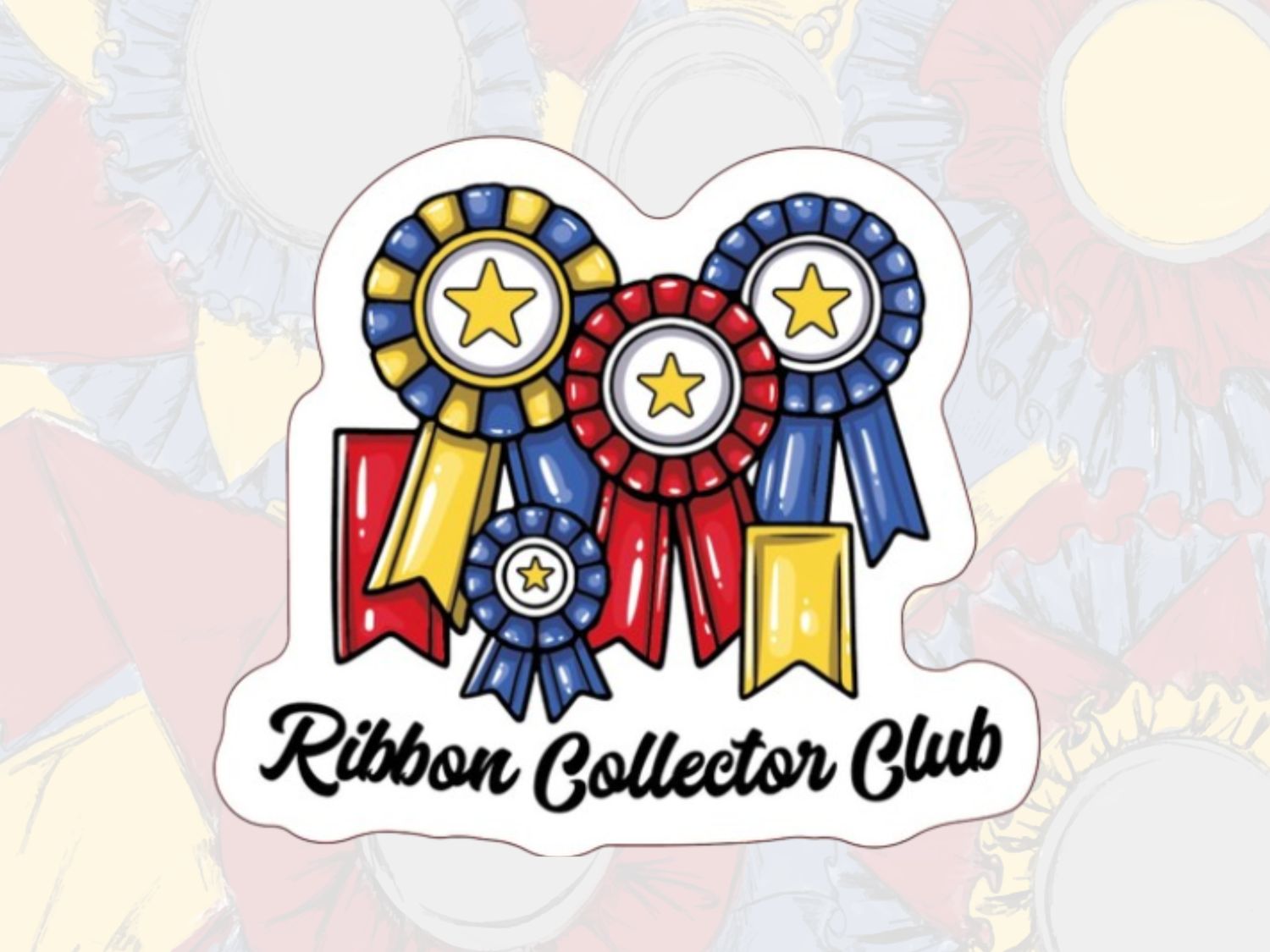 Ribbon Collectors Club Sticker