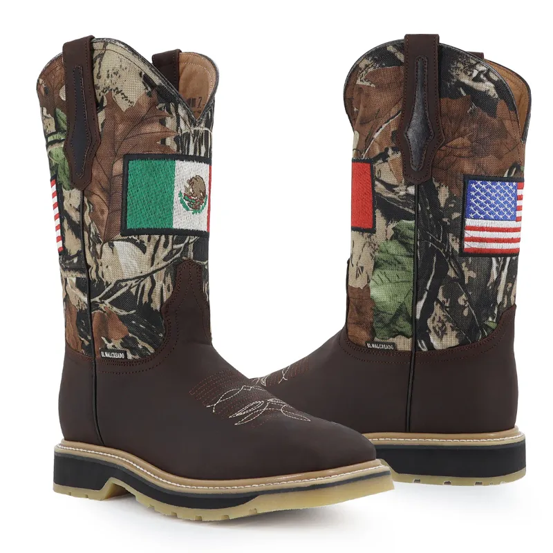 Bota de Trabajo Boxer Band Chocolate