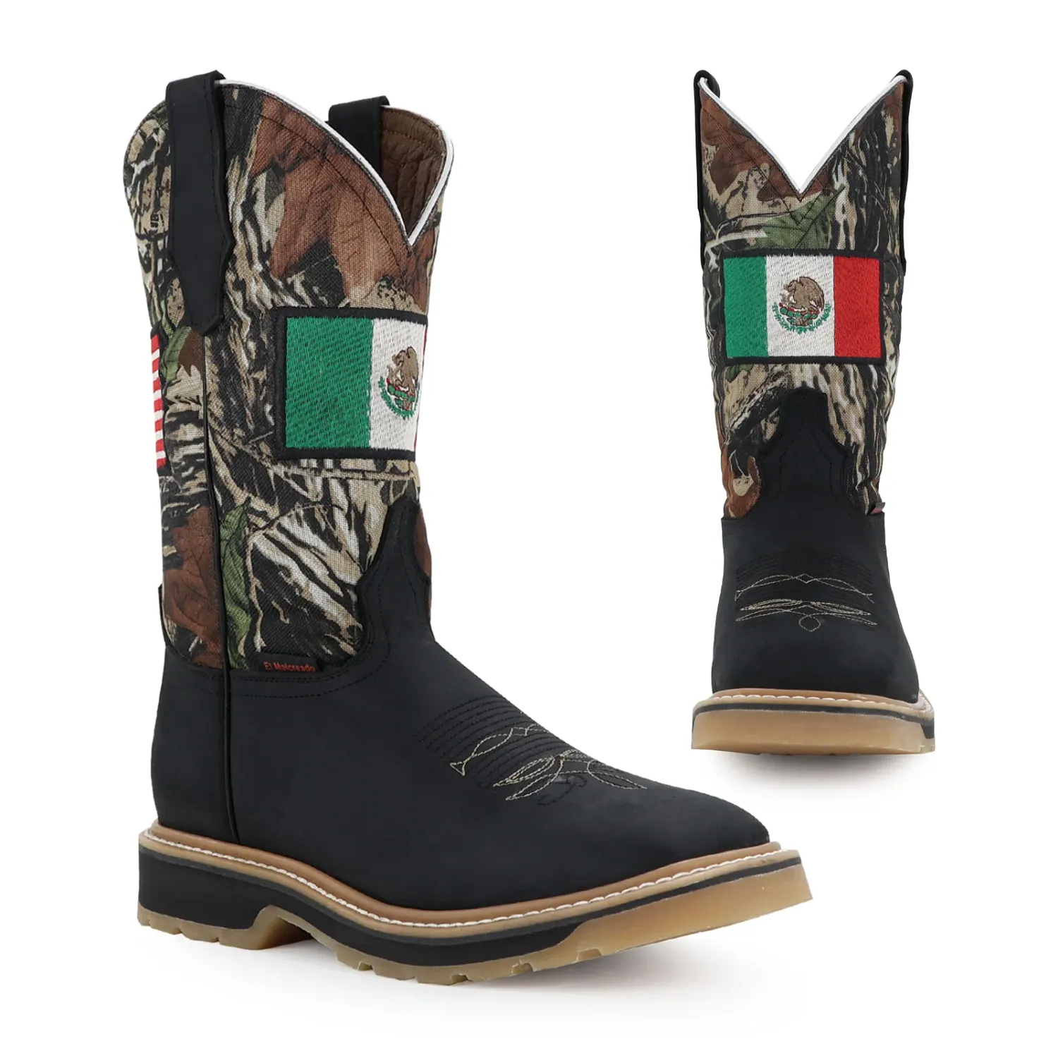 Bota de Trabajo Boxer Band Negro