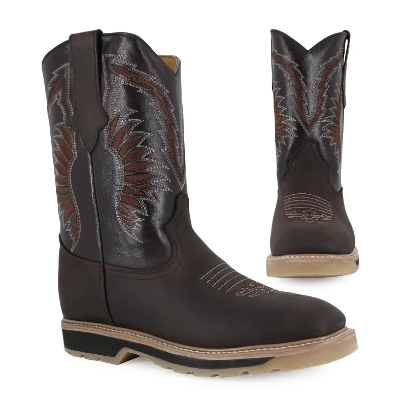 Bota de Trabajo Boxer Chocolate