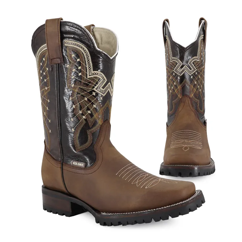 Bota Vaquera Rodeo Crazy Suela Truck Miel