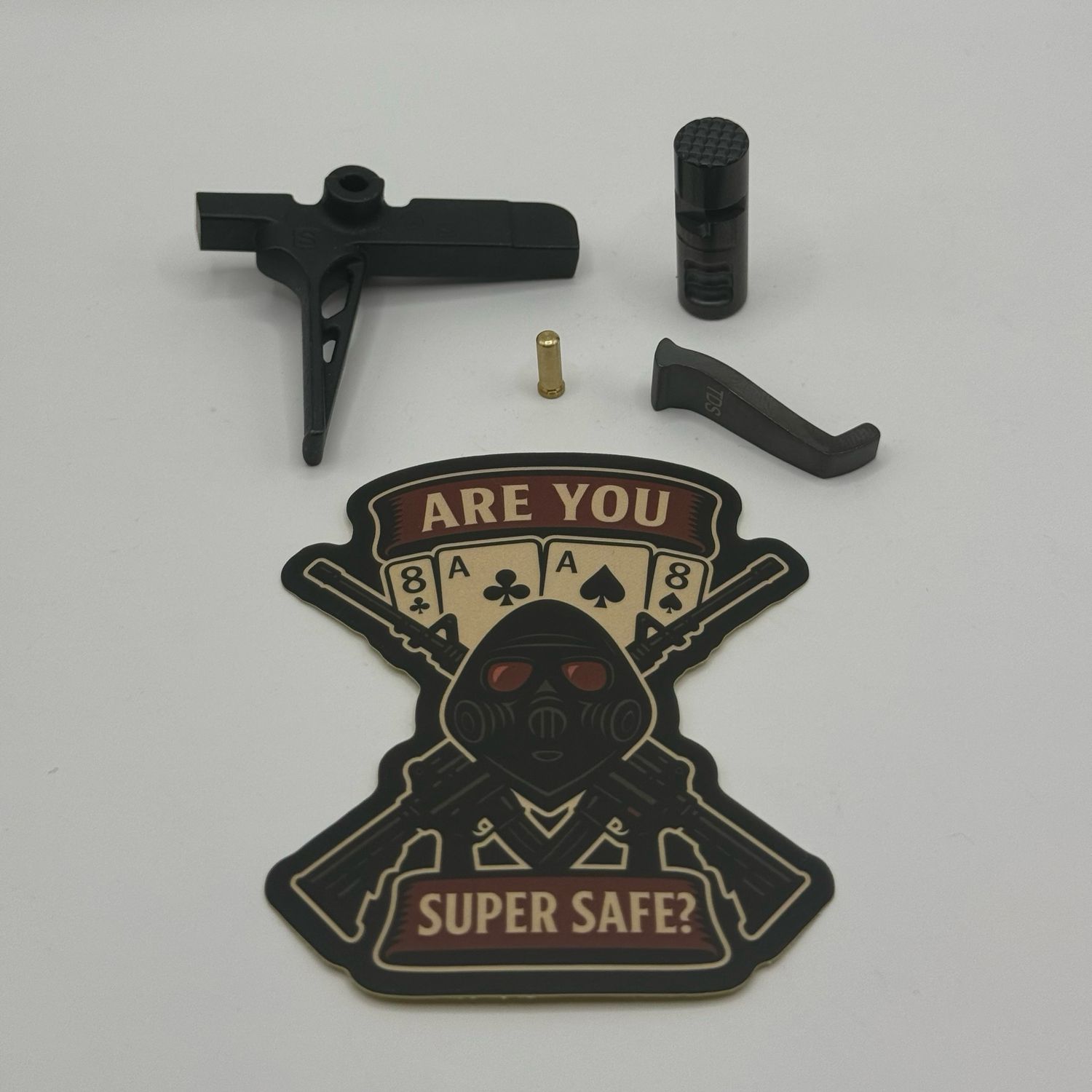 D2 or S7 cam, S7 lever,DLC coated, Knurled