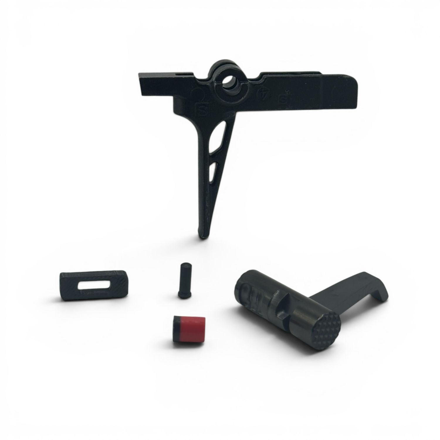 D2 or S7 cam, S7 lever,DLC coated, Knurled