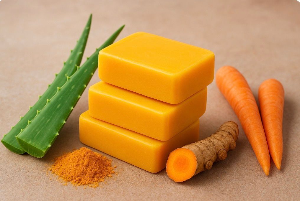 Turmeric, Orange & Honey Cold Process Soap