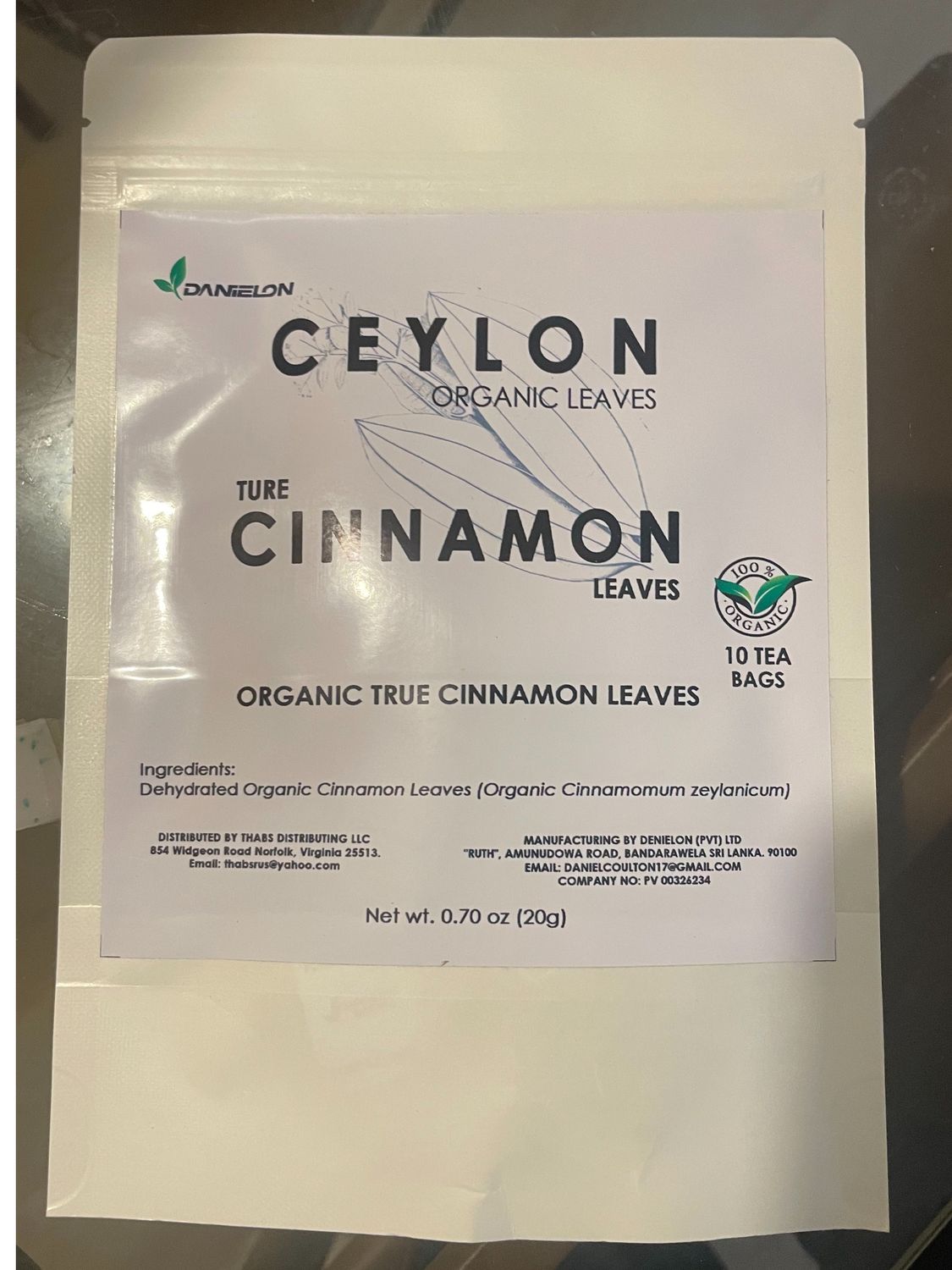 Pure rich Cinnamon Teabag