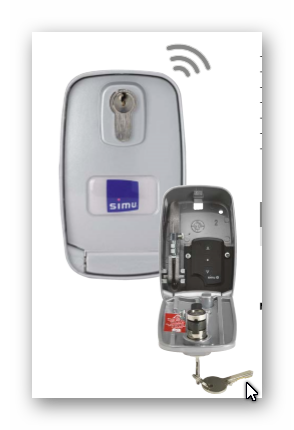 Boitier de commande RADIO SIMU VEOHZ avec dépannage de secours