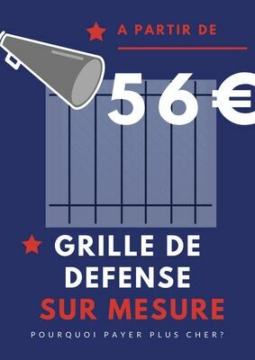 Garde-corps - Balcons - Grilles de défense