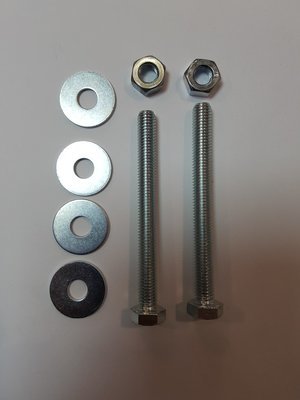 Kit visserie pour axe compensé de rideau- Axe 48 ou 60 mm