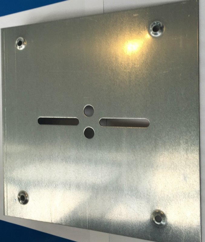 Plaque d&#39;enroulement 370 mm pour rideau à axe compensé