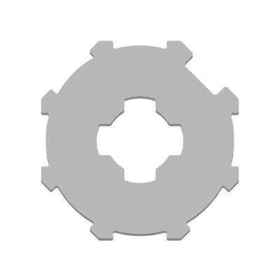 Kit adaptation moteur pour tube Octo 60 mm GAPOSA XQ5 : AX06