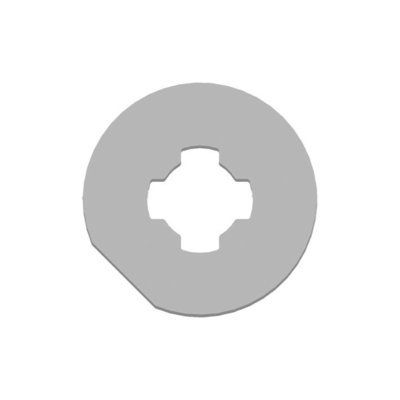 Kit adaptation moteur pour tube Rond 60 mm GAPOSA XQ5