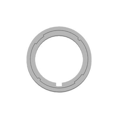 Couronne pour adaptation moteur GAPOSA tube Rond 60 mm