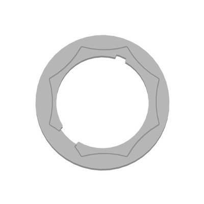 Couronne pour adaptation moteur GAPOSA tube Octo étoile 60 mm