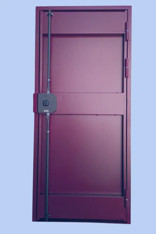 porte de cave métallique sur mesure