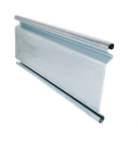 Lames de rideau métallique en acier galvanisé 8/10ème pas de 113 mm