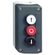 Boite à boutons industrielle 3 boutons pour rideaux et grilles: ACP4