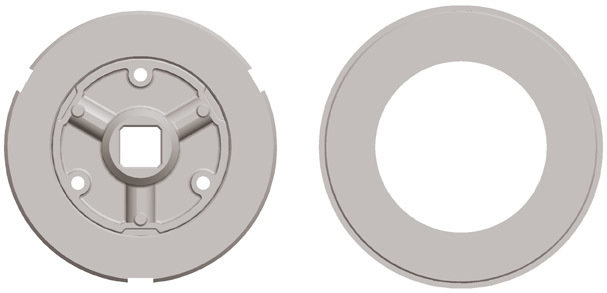 Adaptation moteur Gaposa Serie 80 pour tube rond 159*4.5 mm