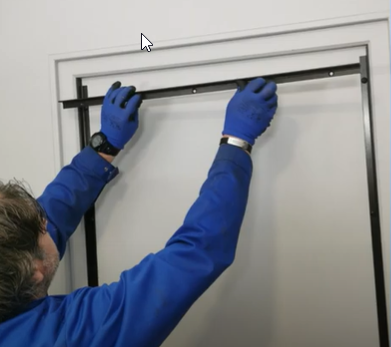 CORNIERE ANTI PINCE BLINDAGE - kit blindage de porte complet avec cornières anti effraction