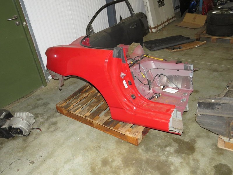 S2000 Drivers right full Rear Quarter