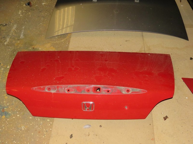 Honda S2000 Red rear Boot