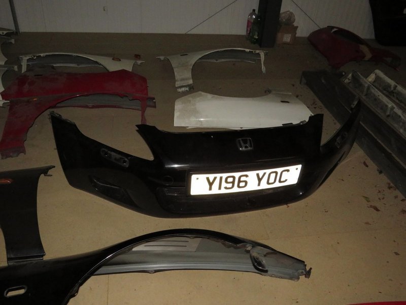 Honda S2000  2002 Black front Bumper