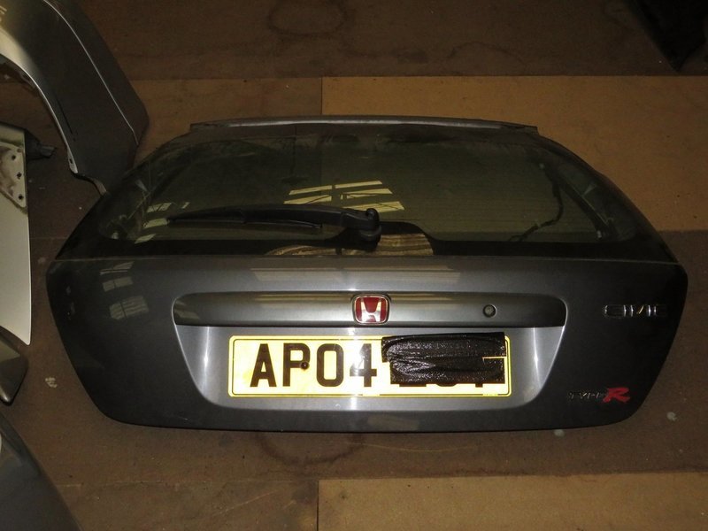 Honda Civic EP3 Cosmic Grey Rear Boot