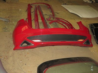 Honda Civic Type R FN2 Full rear rear Bumper with Lip and Exhaust Shrouds