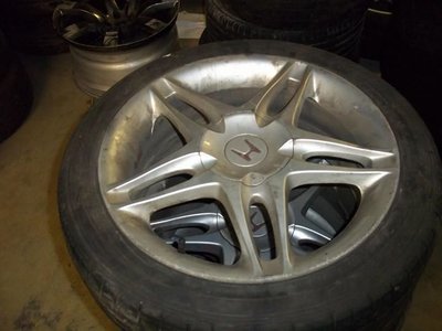 Honda Accord Type R Set of 4 Wheels with Centre Caps
