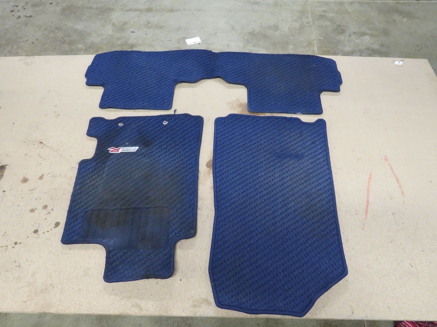 Honda Integra Type R DC5  A Set of Blue Mats