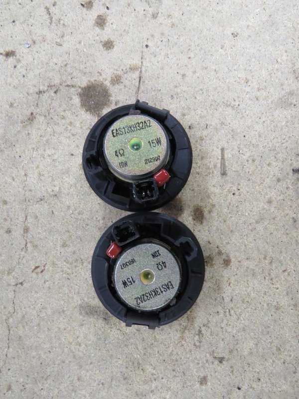 Honda Integra Type R DC5  OEM Dash Covers with OEM Tweeters Hard to Get