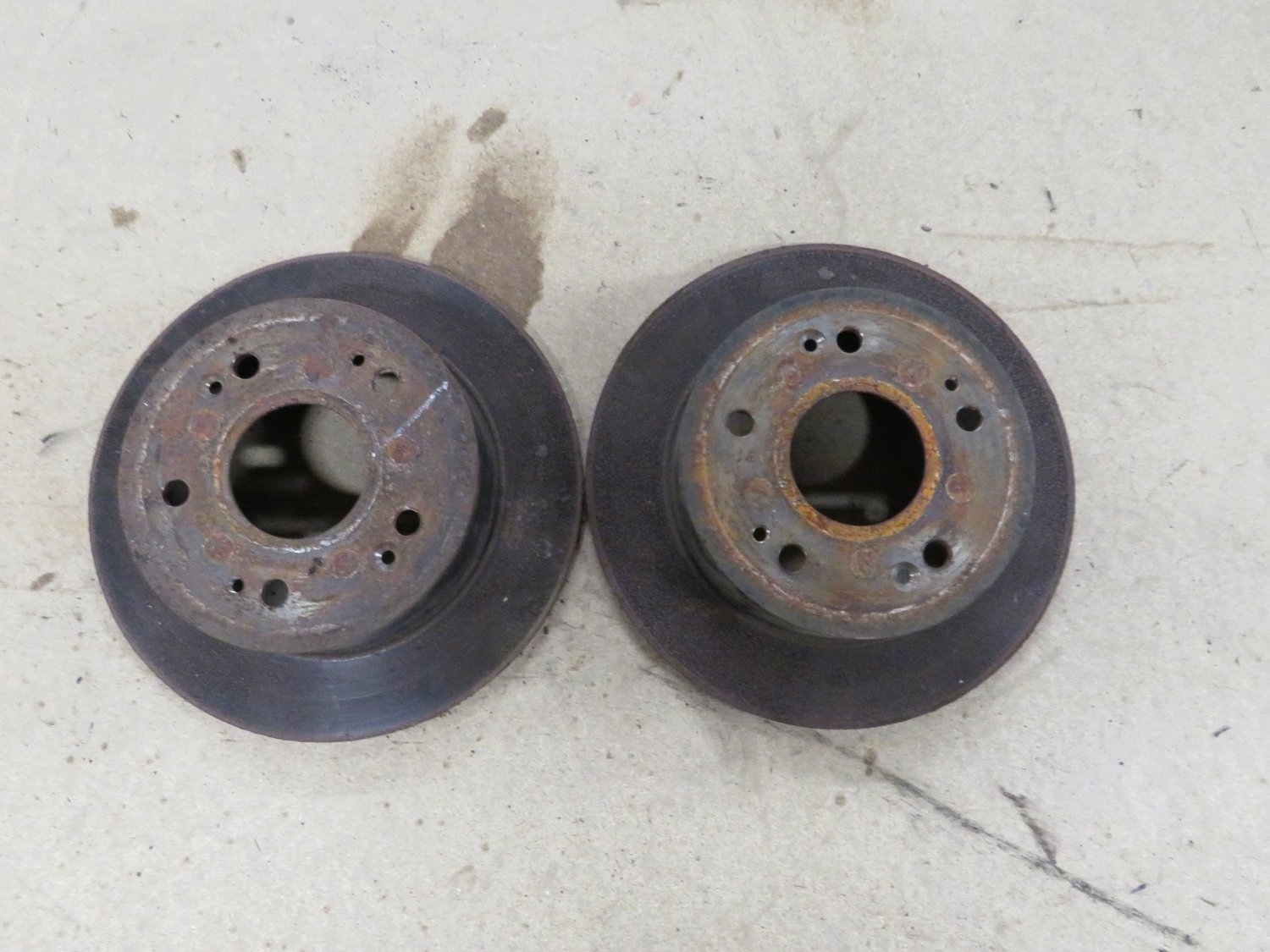 Honda Integra Type R DC5   Used rear set of Disks