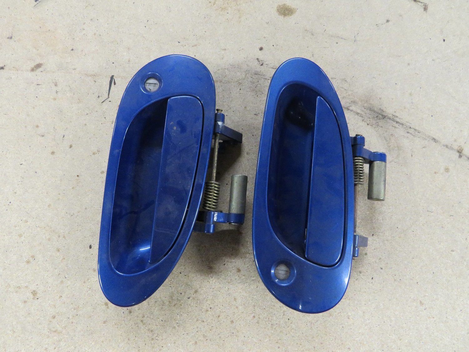 Honda Integra Type R DC5  Pair of Blue Door Handel's