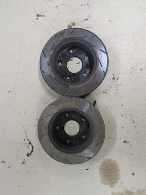Honda Civic Type R EP3 Pair of rear Slotted Disks