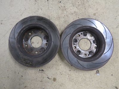 Civic Type R FN2    Pair of good used Slotted rear Disks