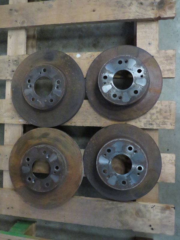 Honda Civic Type R EK9 2000   Set of 4 Used front Disks Back and Rear