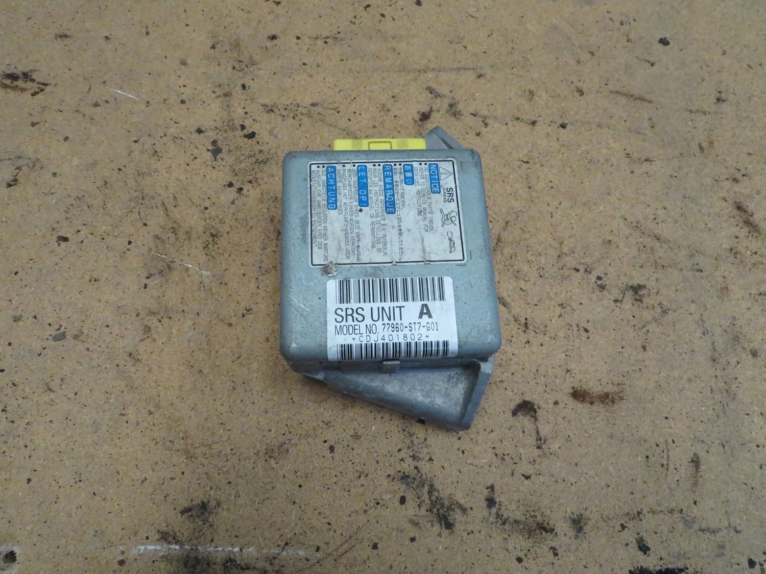 Honda DC2 Integra Type R UKDM    Air bag SRS ECU