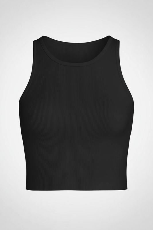 WOMEN RIBBED TANK TOP