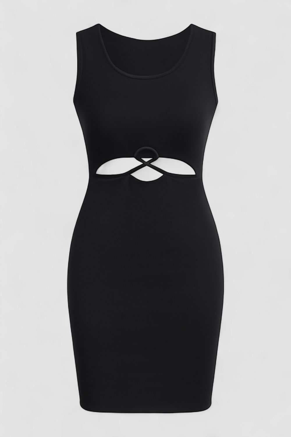 SOLID BODYCON STYLE PARTY DRESS