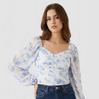 GEORGETTE CROP TOP