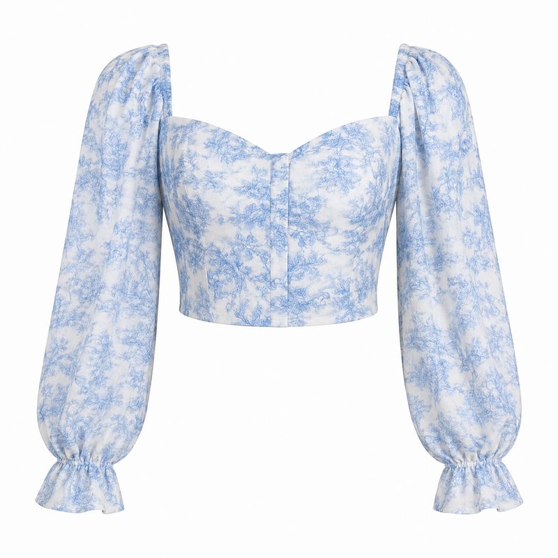 GEORGETTE CROP TOP