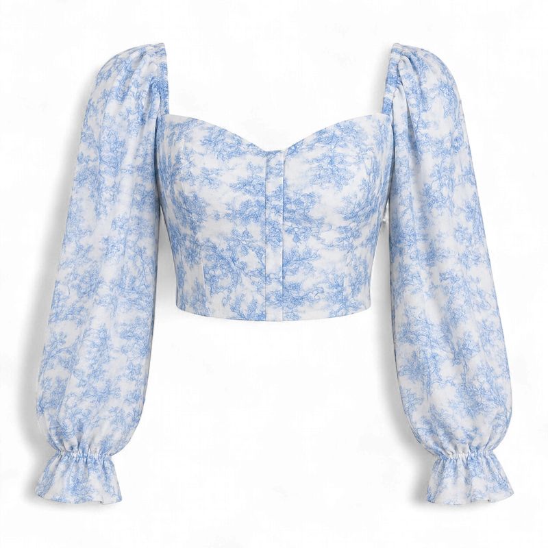 GEORGETTE CROP TOP