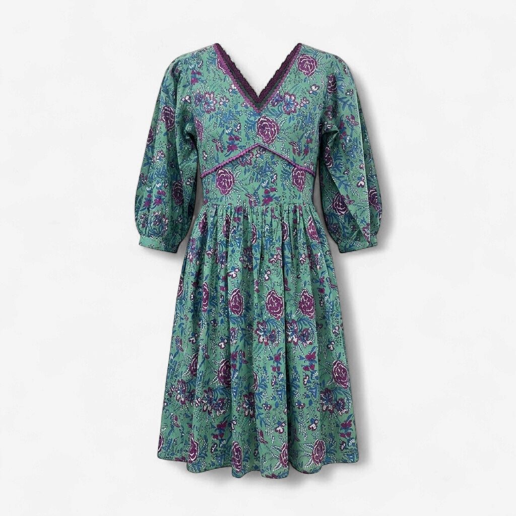 PRINTED FLORAL TUNIC