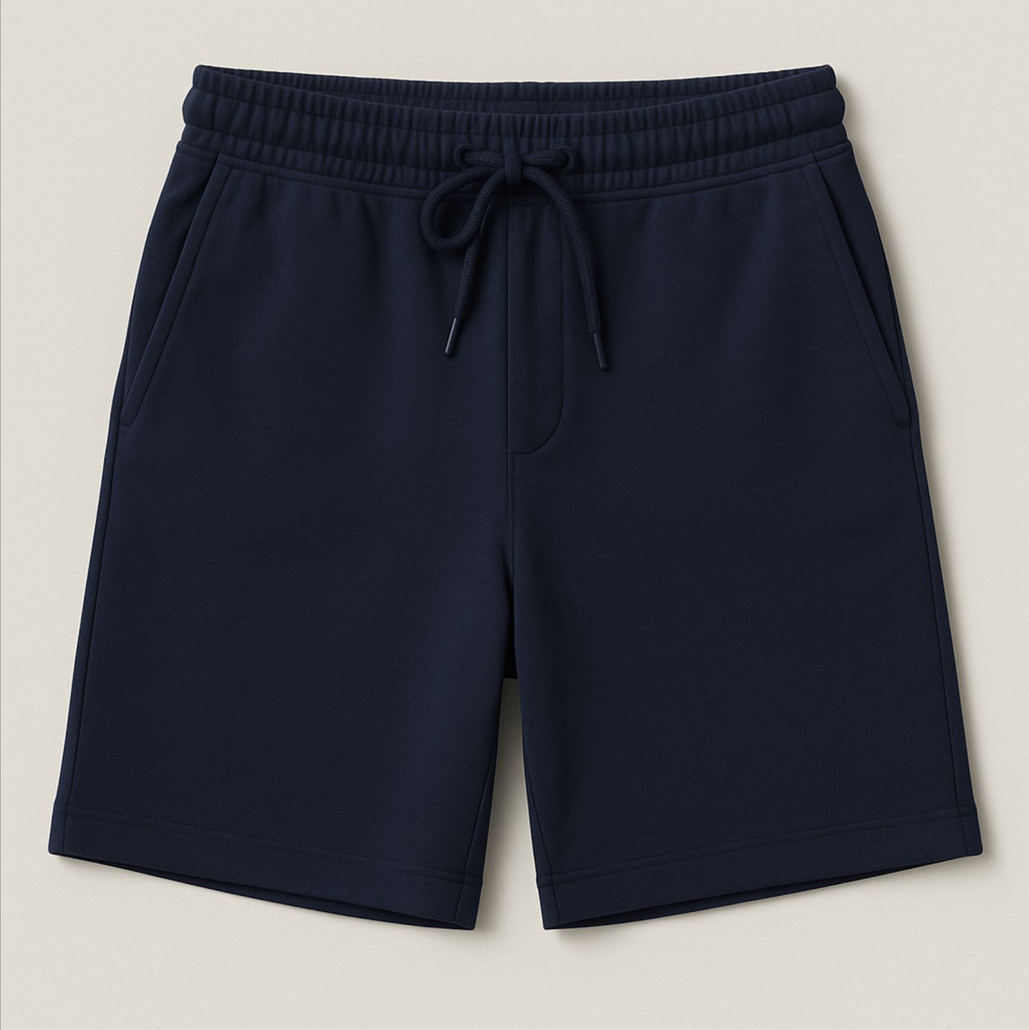 COTTON SHORT, Colour: DARKEST BLUE, Size: SMALL