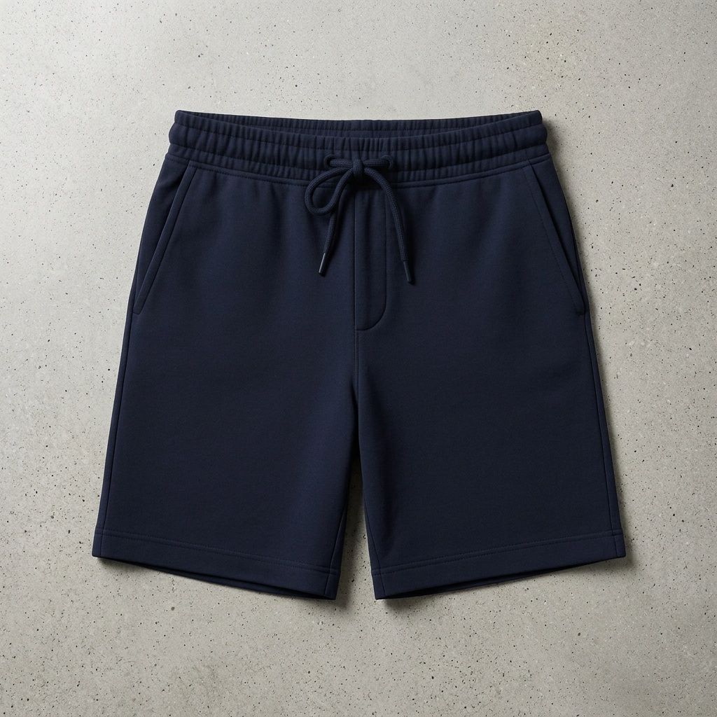DARKEST BLUE COTTON SHORT