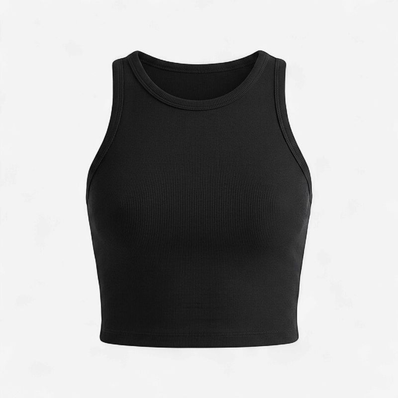 WOMEN RIBBED TANK TOP