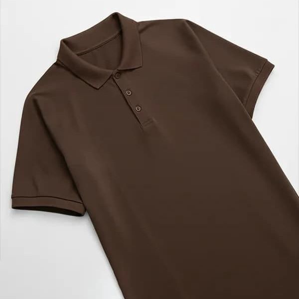 MEN SANS POLO T-SHIRTS | CHOCOLATE BROWN