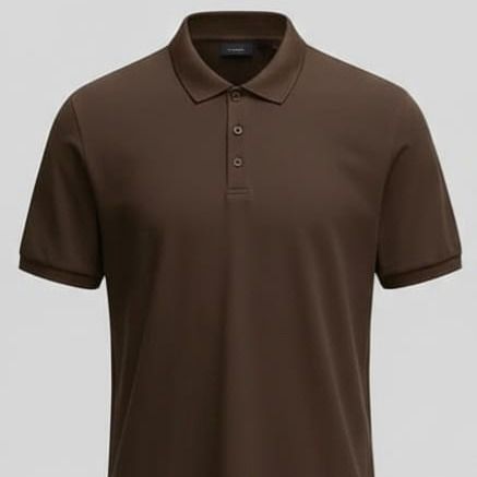 MEN SANS POLO T-SHIRTS | CHOCOLATE BROWN